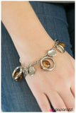 Paparazzi "Weather the Storm-Brown" bracelet Paparazzi Jewelry