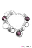 Paparazzi "Weather The Storm - Purple" bracelet Paparazzi Jewelry