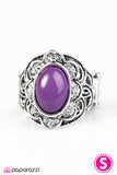 Paparazzi "We BEAD To Talk" Purple Ring Paparazzi Jewelry