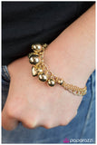 Paparazzi "We Belong Together" Gold Bracelet Paparazzi Jewelry