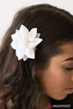 Paparazzi "Wedding Bells" hair clip Paparazzi Jewelry
