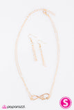 Paparazzi "We Found Love - Gold" necklace Paparazzi Jewelry