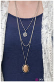 Paparazzi "We Have Chemis-TREE - Brown" necklace Paparazzi Jewelry