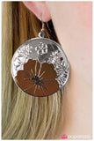 Paparazzi "Welcome to Paradise" Brown Earrings Paparazzi Jewelry