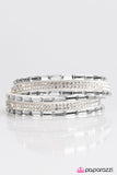 Paparazzi "Welcome To The Fashion Show - White" bracelet Paparazzi Jewelry