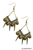 Paparazzi "Welcome To The Jungle" Brass Earrings Paparazzi Jewelry
