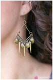 Paparazzi "Welcome To The Jungle" Brass Earrings Paparazzi Jewelry