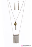 Paparazzi "Well Of Wishes - Brass" necklace Paparazzi Jewelry