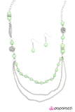 Paparazzi "Well Spent - Green" necklace Paparazzi Jewelry
