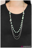 Paparazzi "Well Spent - Green" necklace Paparazzi Jewelry