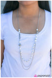 Paparazzi "Well Spent - White" necklace Paparazzi Jewelry