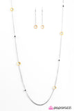 Paparazzi "West Coast Fashion - Yellow" necklace Paparazzi Jewelry