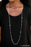Paparazzi "West Coast Fashion - Yellow" necklace Paparazzi Jewelry