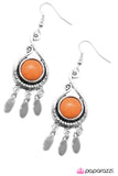 Paparazzi "Western Dreams" Orange Earrings Paparazzi Jewelry