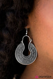 Paparazzi "Western Horizons" Silver Earrings Paparazzi Jewelry
