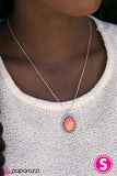 Paparazzi VINTAGE VAULT REPO "Western Plains" Orange Necklace & Earring Set Paparazzi Jewelry