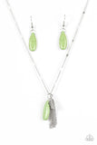 Paparazzi "Western Walkabout" Green Necklace & Earring Set Paparazzi Jewelry