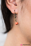 Paparazzi "Western Winds" Orange Necklace & Earring Set Paparazzi Jewelry