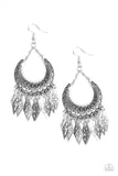 Paparazzi "Westland - Silver" earring Paparazzi Jewelry