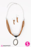 Paparazzi "West Mesa" White Necklace & Earring Set Paparazzi Jewelry