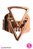 Paparazzi "West Point - Copper" ring Paparazzi Jewelry