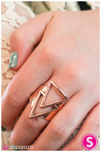 Paparazzi "West Point - Copper" ring Paparazzi Jewelry