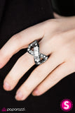Paparazzi "Weve Got Nothing But Time - Black" ring Paparazzi Jewelry