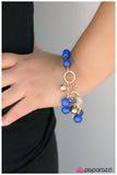 Paparazzi "What A Charmer" Blue Bracelet Paparazzi Jewelry