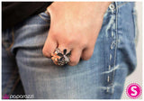Paparazzi "What A Difference!" Orange Ring Paparazzi Jewelry