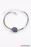 Paparazzi "What A Druzy!" Purple Bracelet Paparazzi Jewelry