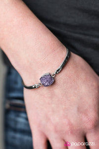 Paparazzi "What A Druzy!" Purple Bracelet Paparazzi Jewelry