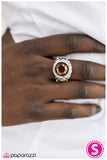 Paparazzi "What A Girl Wants" Brown Ring Paparazzi Jewelry