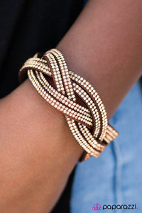 Paparazzi "What A Hit!" Brown Wrap Bracelet Paparazzi Jewelry