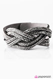 Paparazzi "What a Hit!" Silver Wrap Bracelet Paparazzi Jewelry