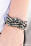 Paparazzi "What a Hit!" Silver Wrap Bracelet Paparazzi Jewelry