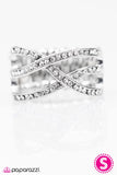 Paparazzi "What A Night!" White Ring Paparazzi Jewelry