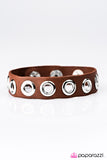 Paparazzi "What A Ride!" Brown Bracelet Paparazzi Jewelry
