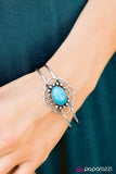 Paparazzi "What A Summer" Blue Bracelet Paparazzi Jewelry