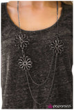 Paparazzi "What A Wonder" Black Necklace & Earring Set Paparazzi Jewelry