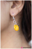 Paparazzi "What SHELL We Do?" Yellow Necklace & Earring Set Paparazzi Jewelry