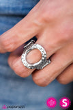 Paparazzi "Whats The Occasion?" Silver Ring Paparazzi Jewelry