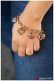 Paparazzi "What The Heart Wants" Copper Bracelet Paparazzi Jewelry