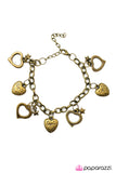 Paparazzi "What The Heart Wants" Brass Bracelet Paparazzi Jewelry