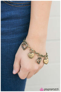 Paparazzi "What The Heart Wants" Brass Bracelet Paparazzi Jewelry