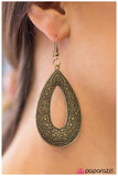 Paparazzi "When I Dip You Dip" earring Paparazzi Jewelry