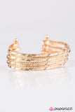 Paparazzi "When In Waikiki - Gold" bracelet Paparazzi Jewelry