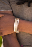 Paparazzi "When In Waikiki - Gold" bracelet Paparazzi Jewelry