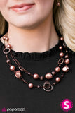 Paparazzi "When I Think Of You - Copper" necklace Paparazzi Jewelry