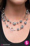 Paparazzi "When I Think Of You - Silver" necklace Paparazzi Jewelry