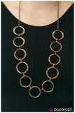 Paparazzi "When the Going Gets Tough - Copper" necklace Paparazzi Jewelry